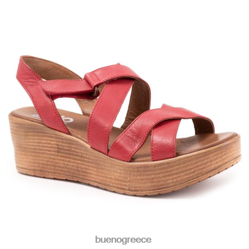 Bueno Footwear τακούνια το κόκκινο γυναίκες Νάντια 2406DB293